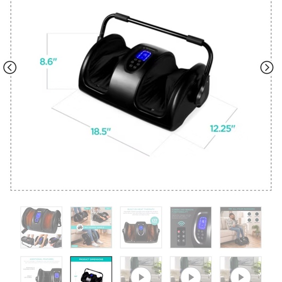 Best Choice Foot Massager Machine - Black - Picture 11 of 12